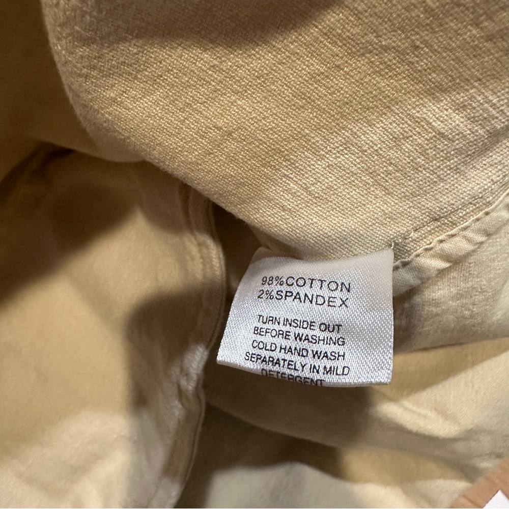 Structured Button-Front Mini Dress in Cream - Picture 7 of 7